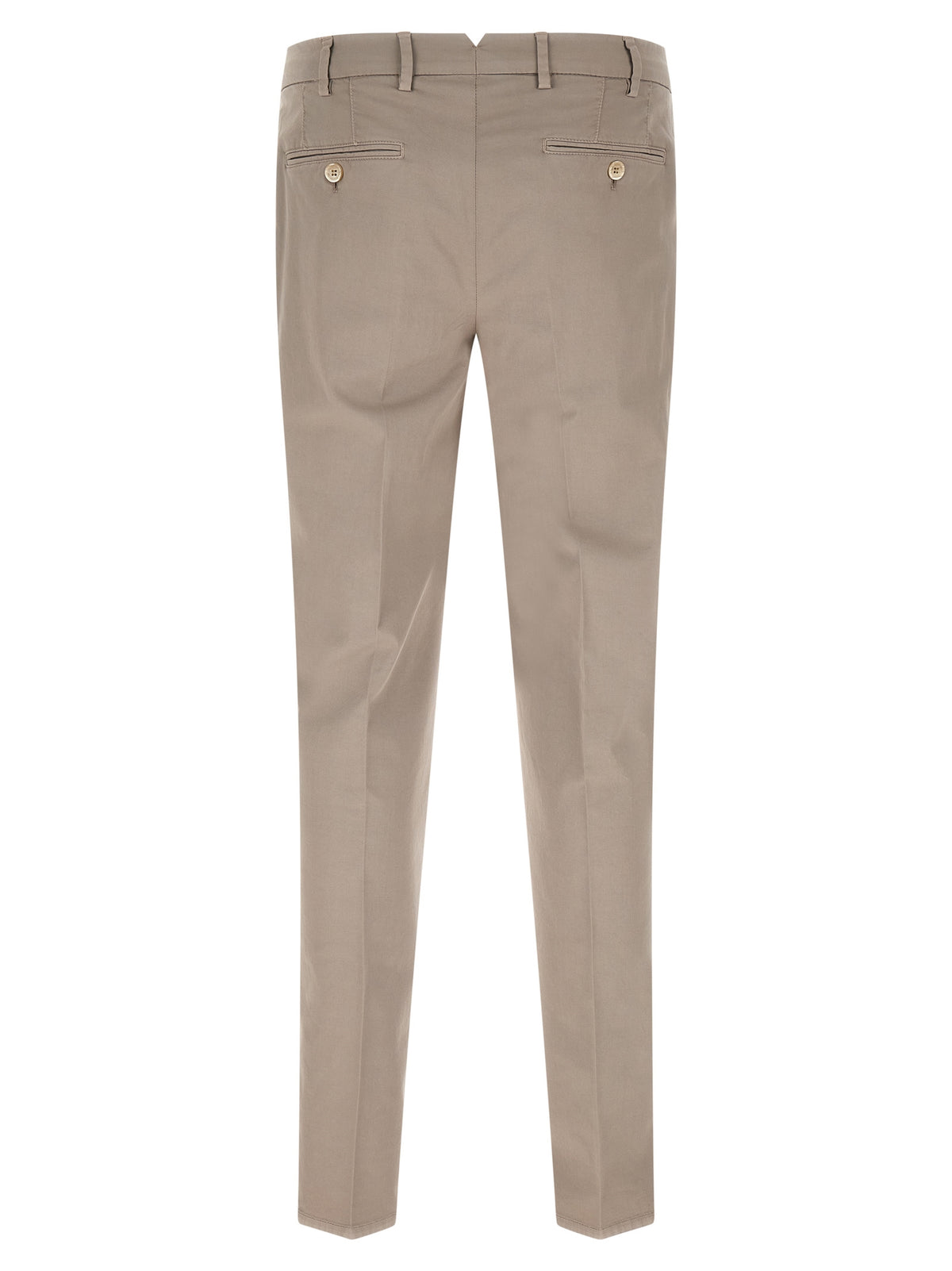 Brunello Cucinelli Beige Cotton Casual Pants