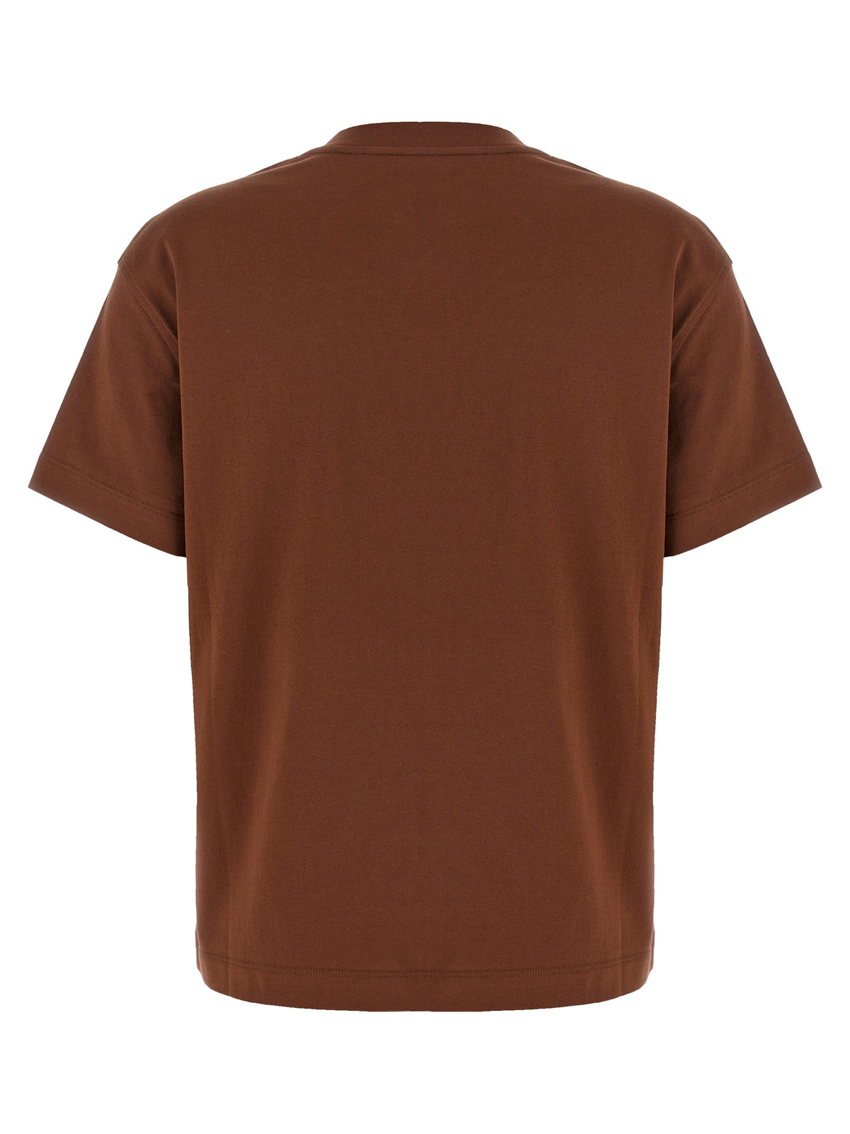 Brunello Cucinelli Brown Cotton T-Shirt
