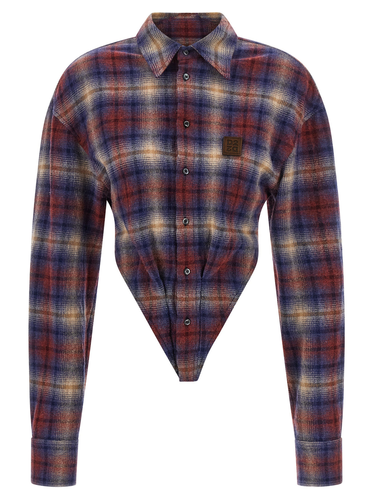 Dsquared² Multicolor Wool Blouse