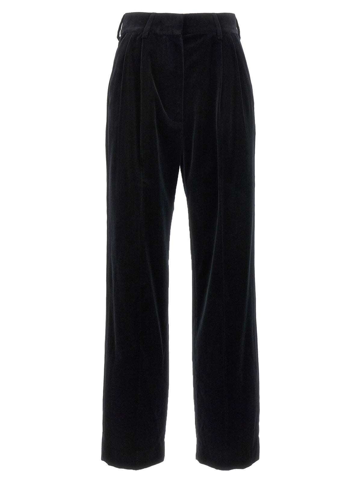 Blazé Milano Black Cotton Dress Pants