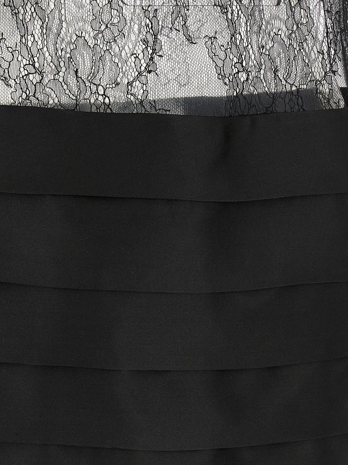 Ferragamo Black Silk Short Dress