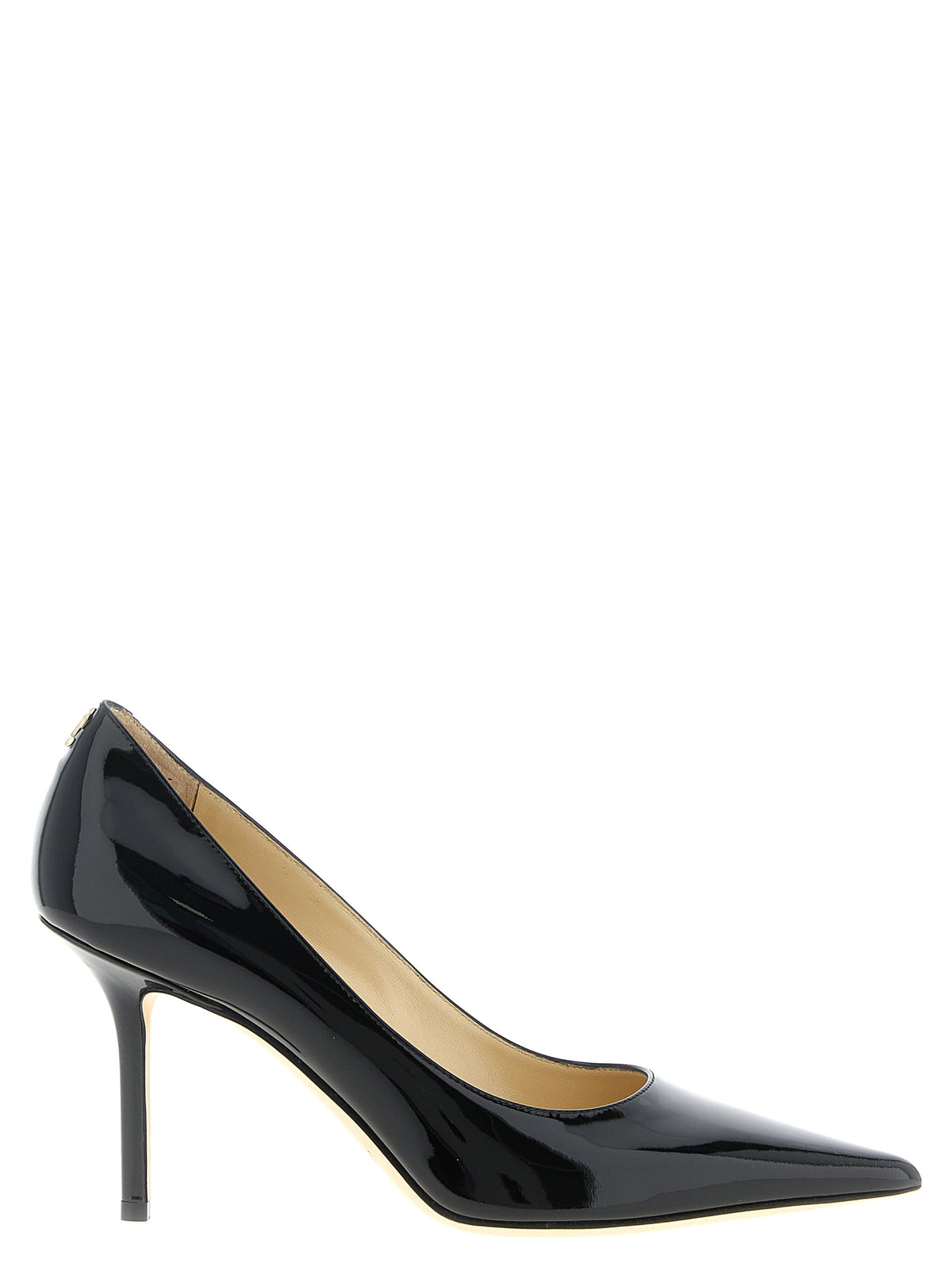 Jimmy Choo Black Leather High Heel Pumps