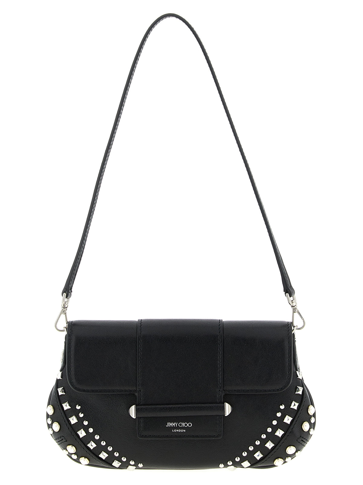 Jimmy Choo Black Lamb Leather Cardholder