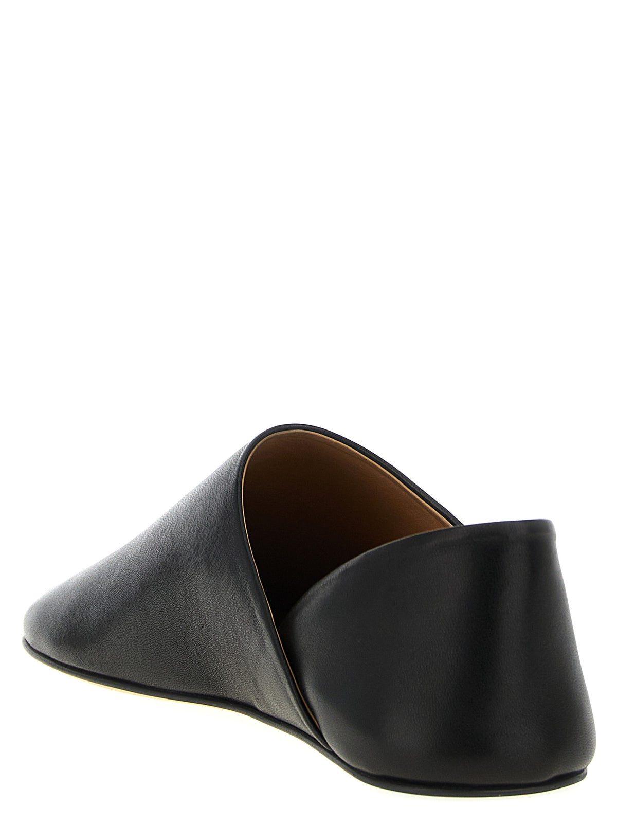 J.W.Anderson Black Lamb Leather Mules
