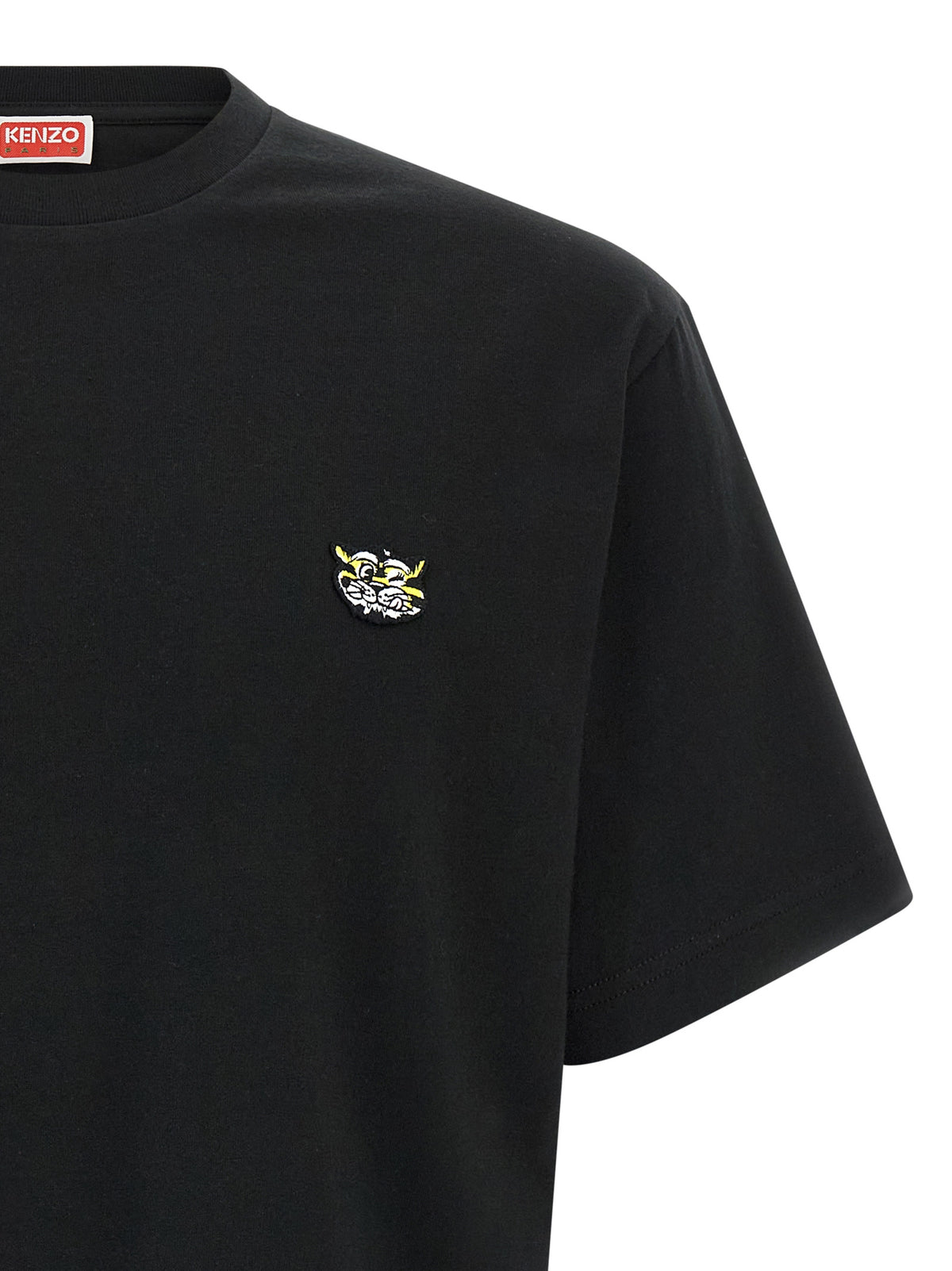 Kenzo Black Cotton T-Shirt