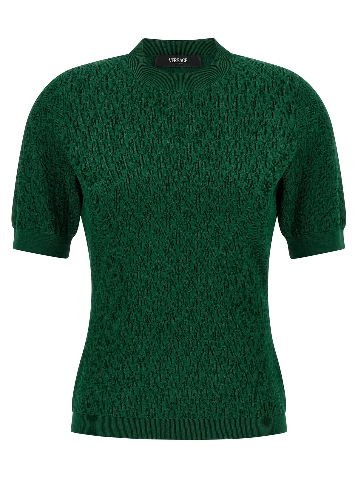 Versace Bicolor Viscose T-Shirt