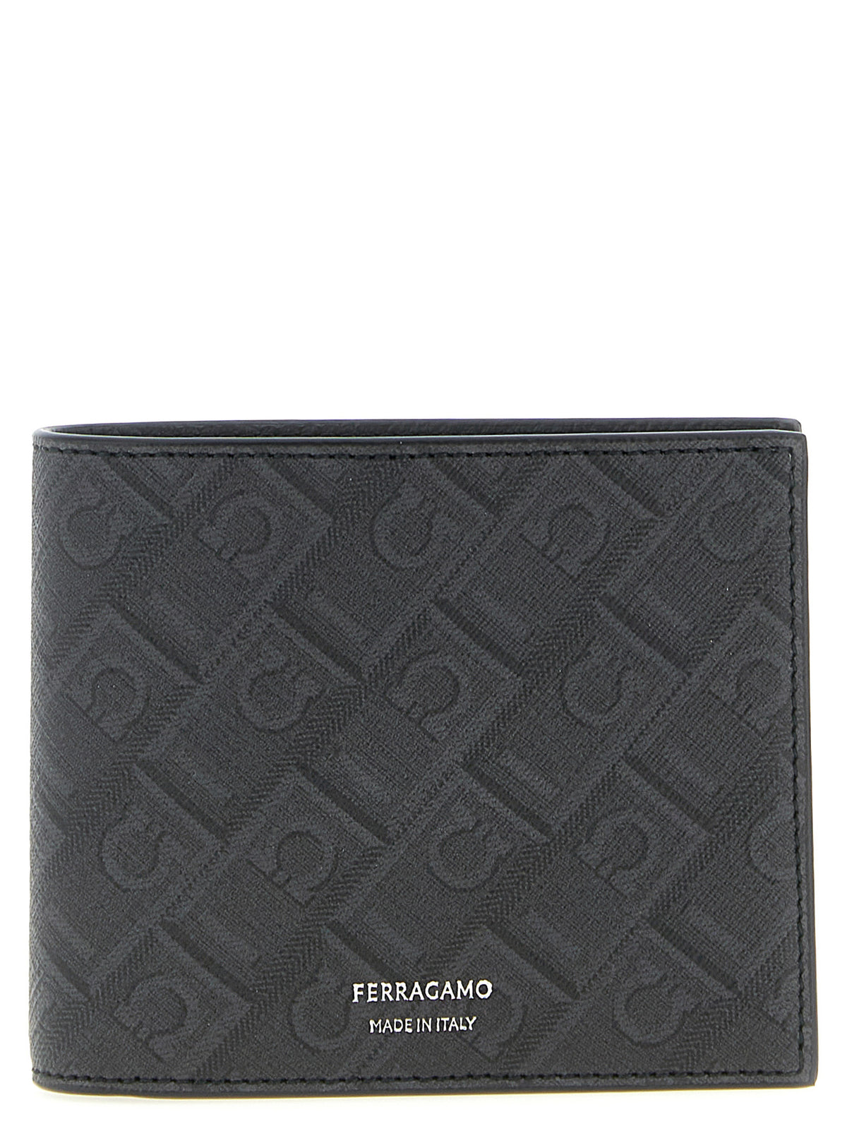 Ferragamo Black Polyethylene Wallet