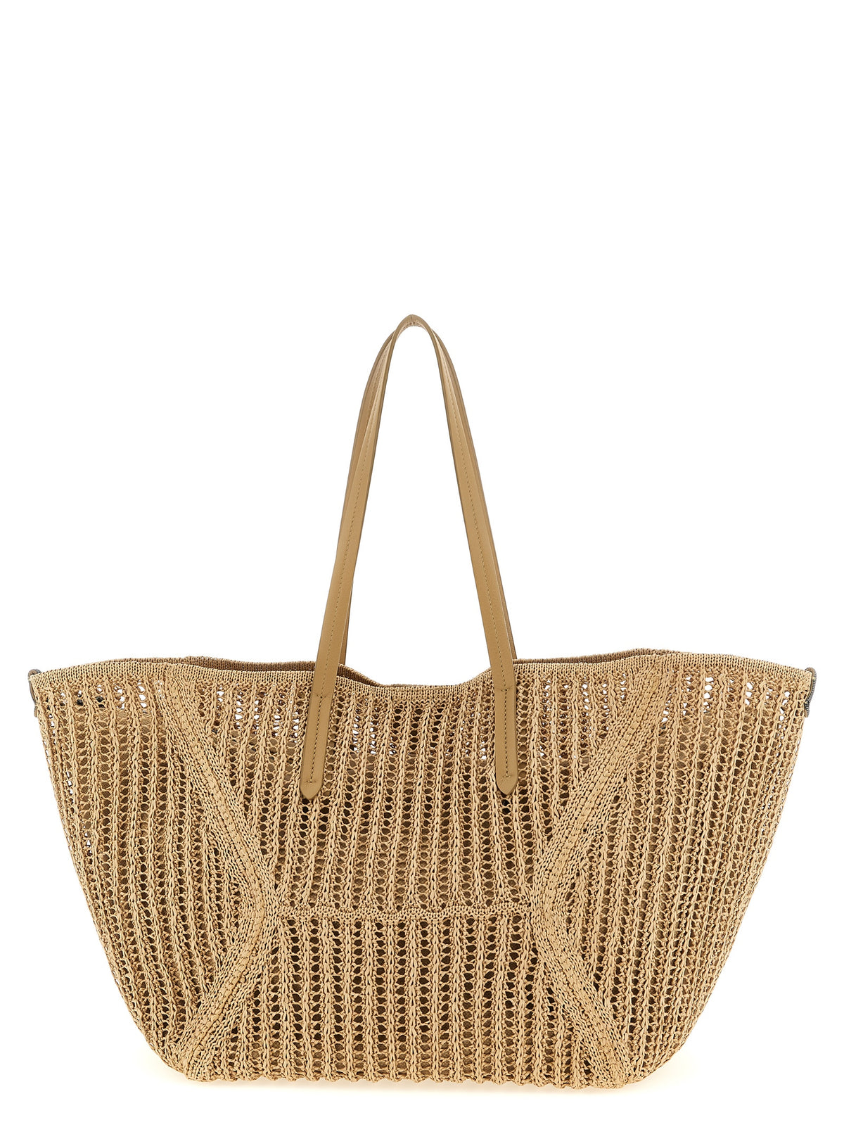 Brunello Cucinelli Beige Polyamide Shoulder Bag
