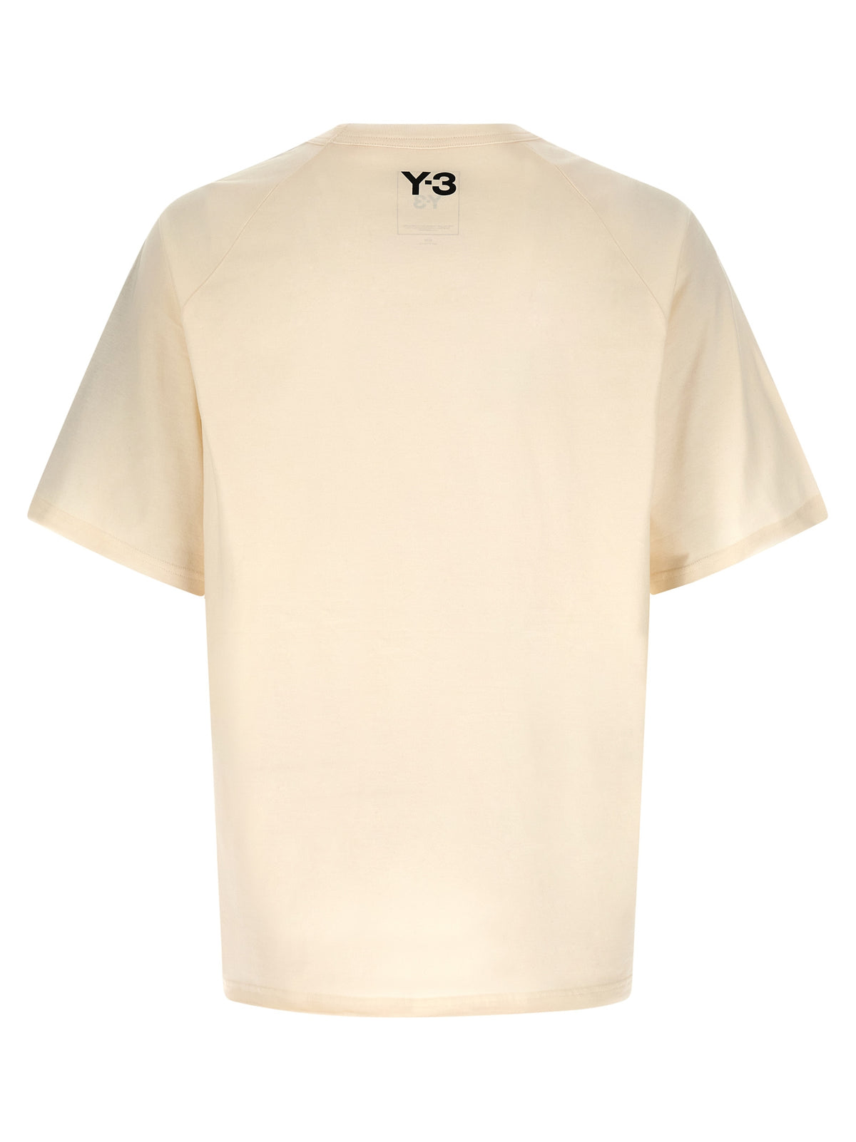 Y-3 White Cotton T-Shirt