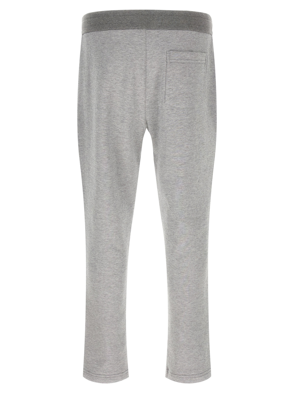 Brioni Gray Cotton Joggers (Workout Pants)