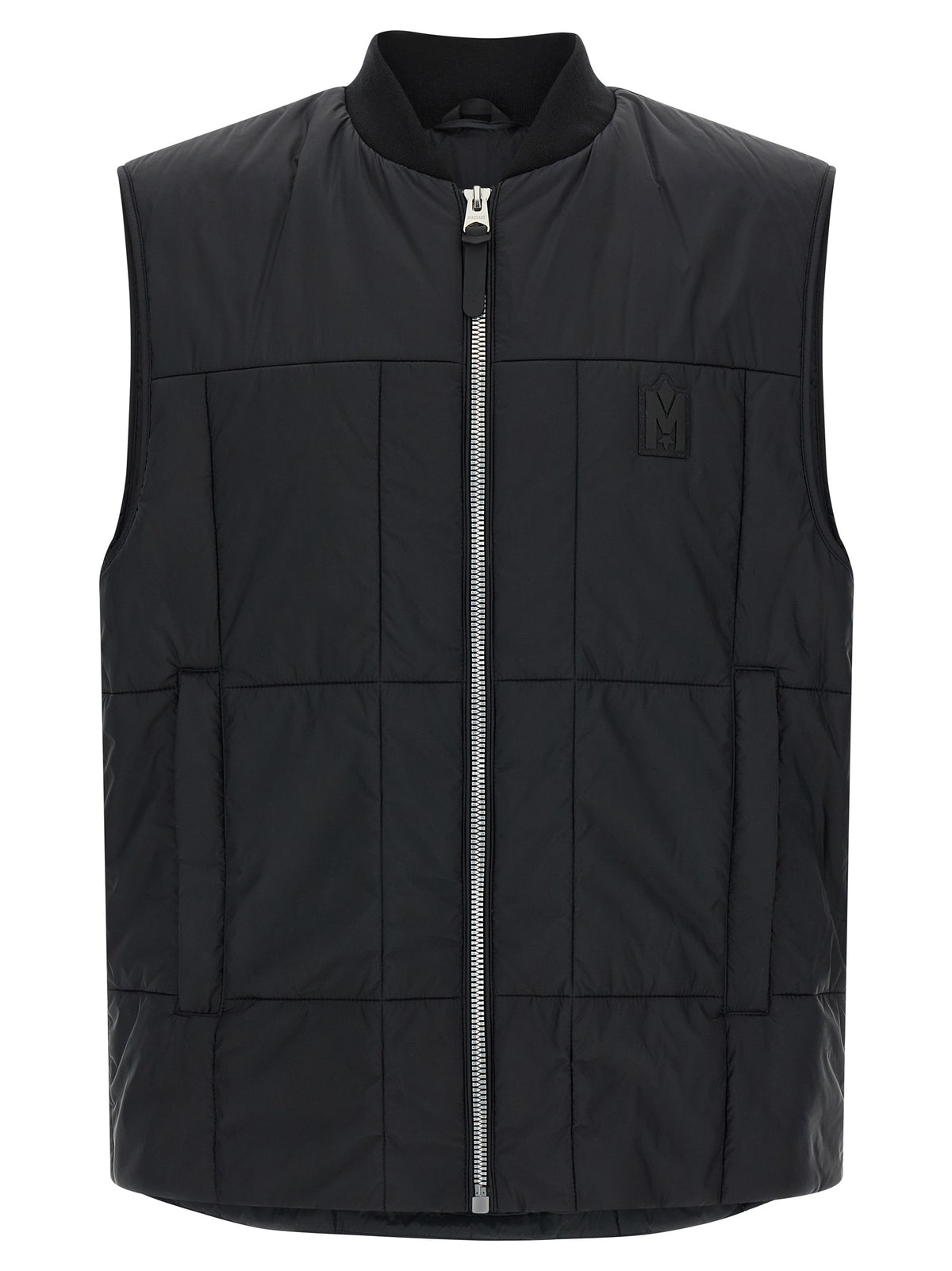 Mackage Black Nylon Sleeveless Jacket
