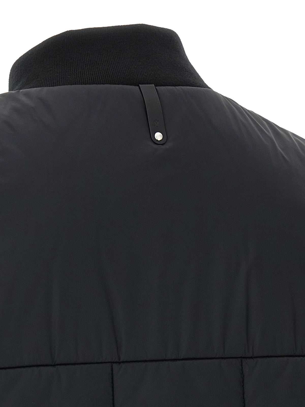 Mackage Black Nylon Sleeveless Jacket