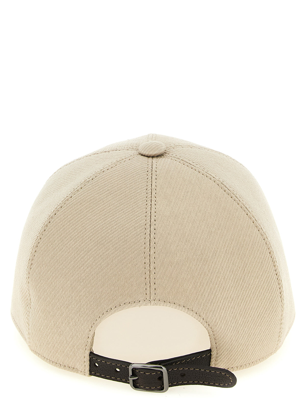 Brunello Cucinelli Beige Cotton Cap (Baseball Hat)