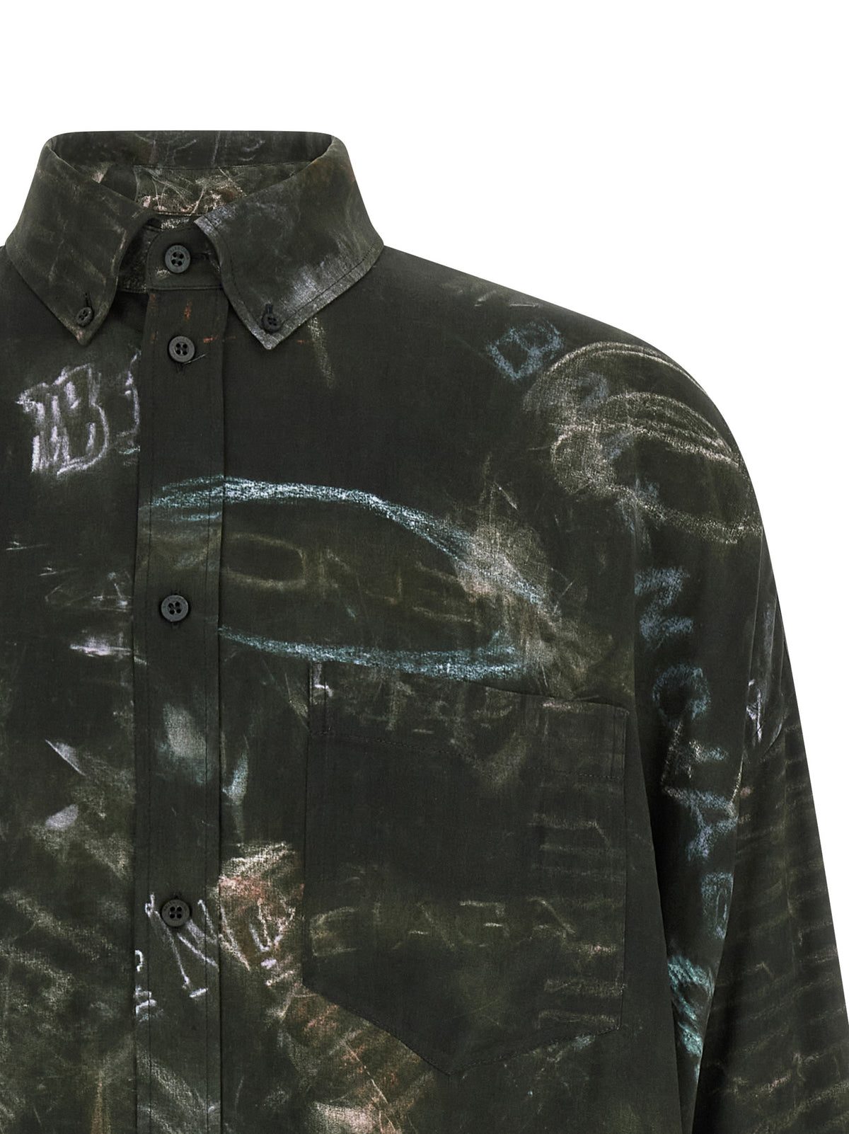 Balenciaga Black Viscose Blouse