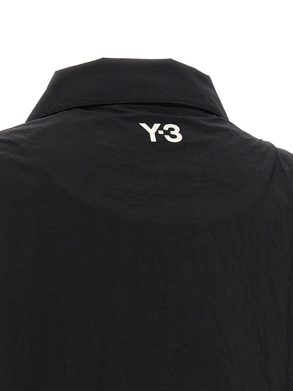 Y-3 Black Polyamide Pattern Shirt