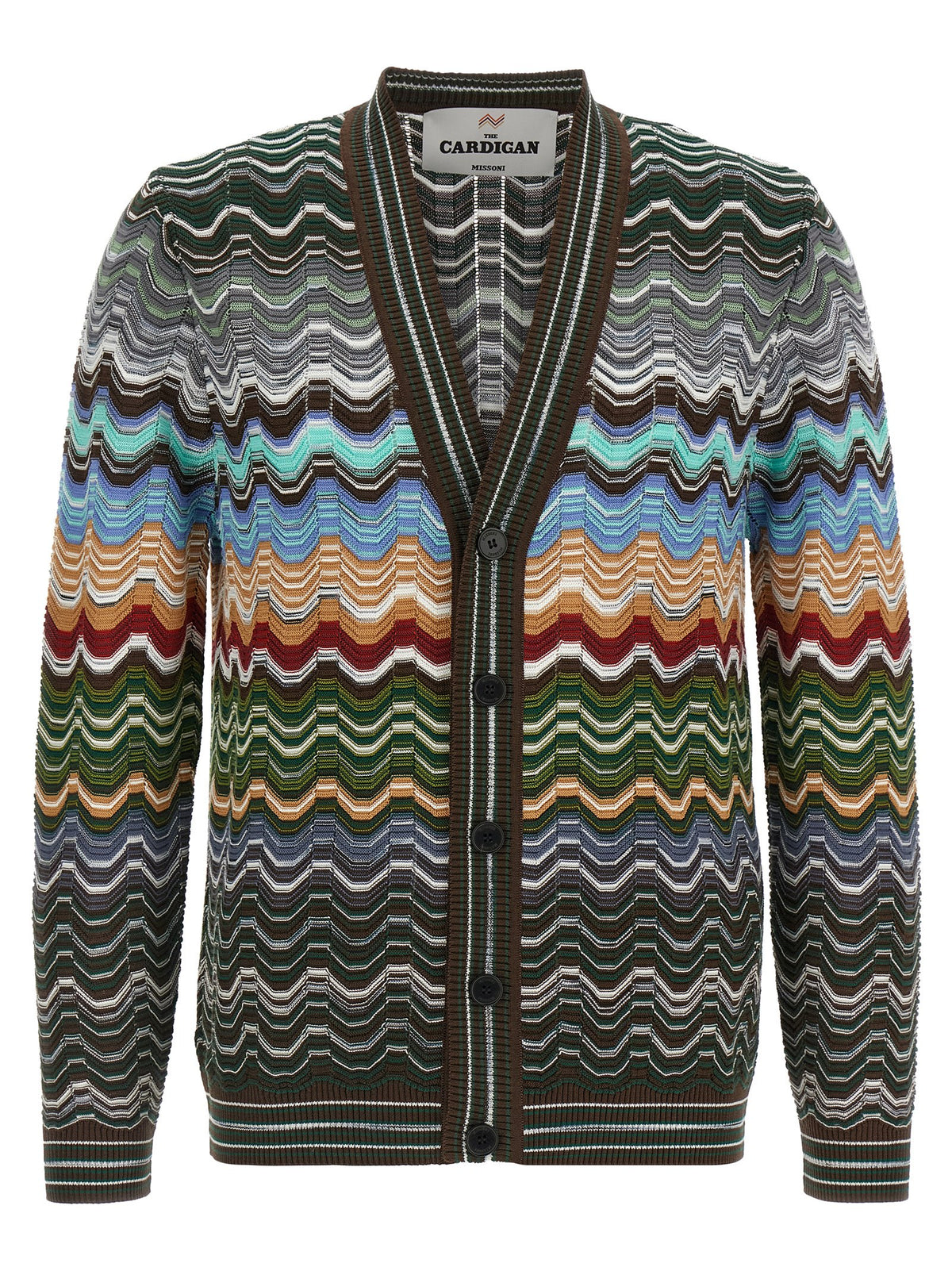Missoni Multicolor Cotton Cardigan