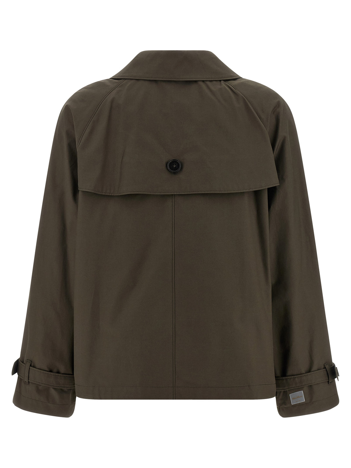 Max Mara Bicolor Cotton Coat
