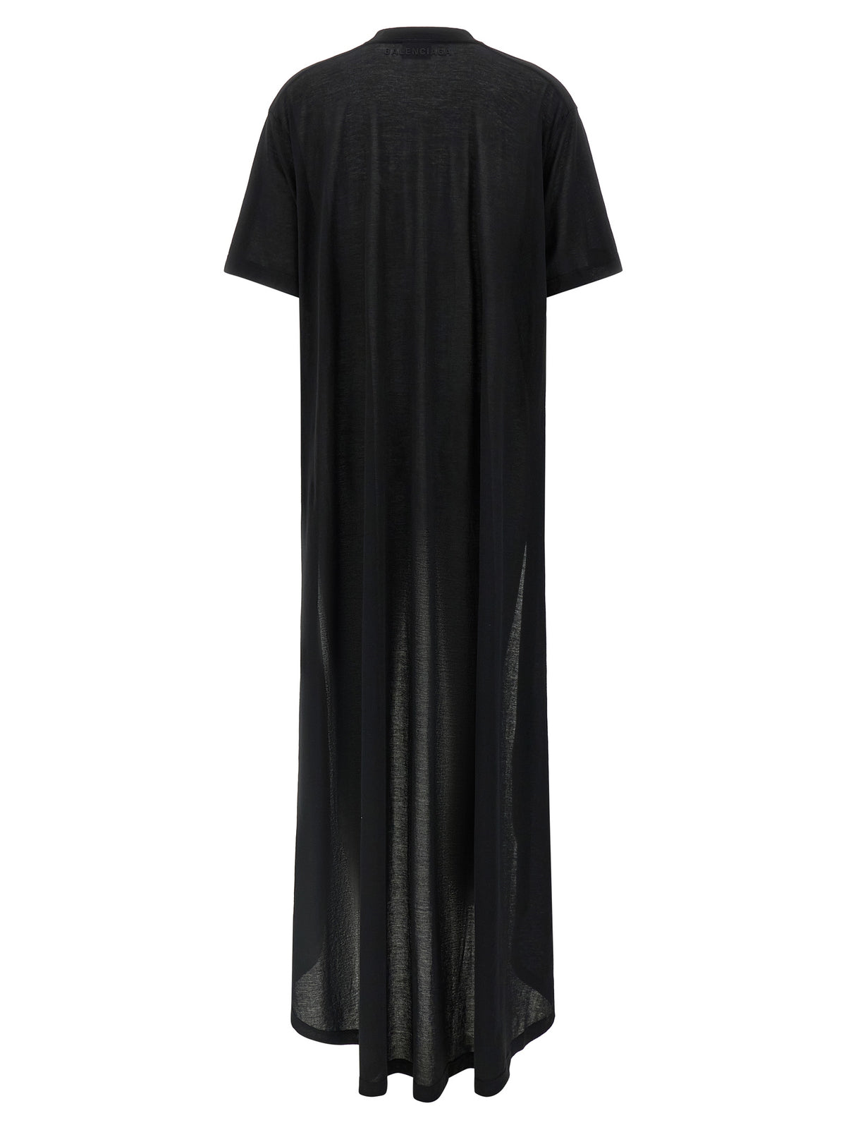 Balenciaga Black Cotton Casual Dress