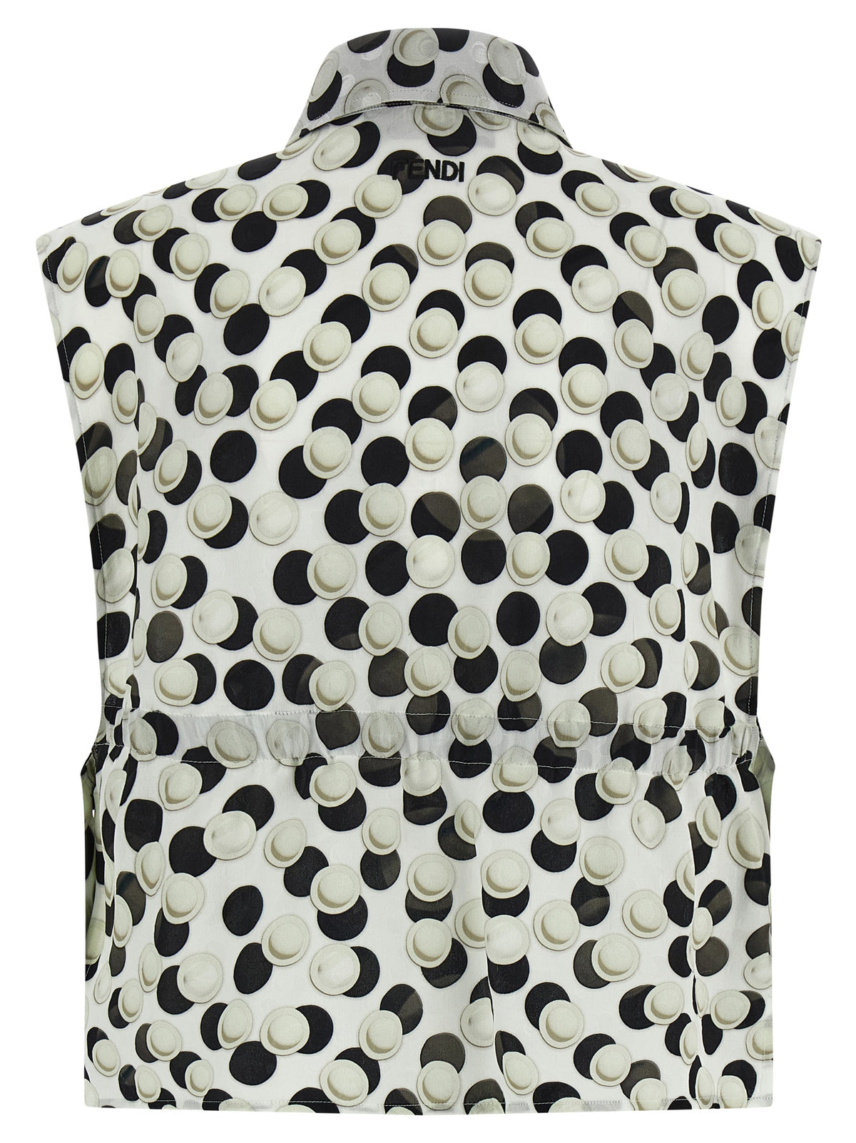 Fendi Multicolor Silk Pattern Shirt