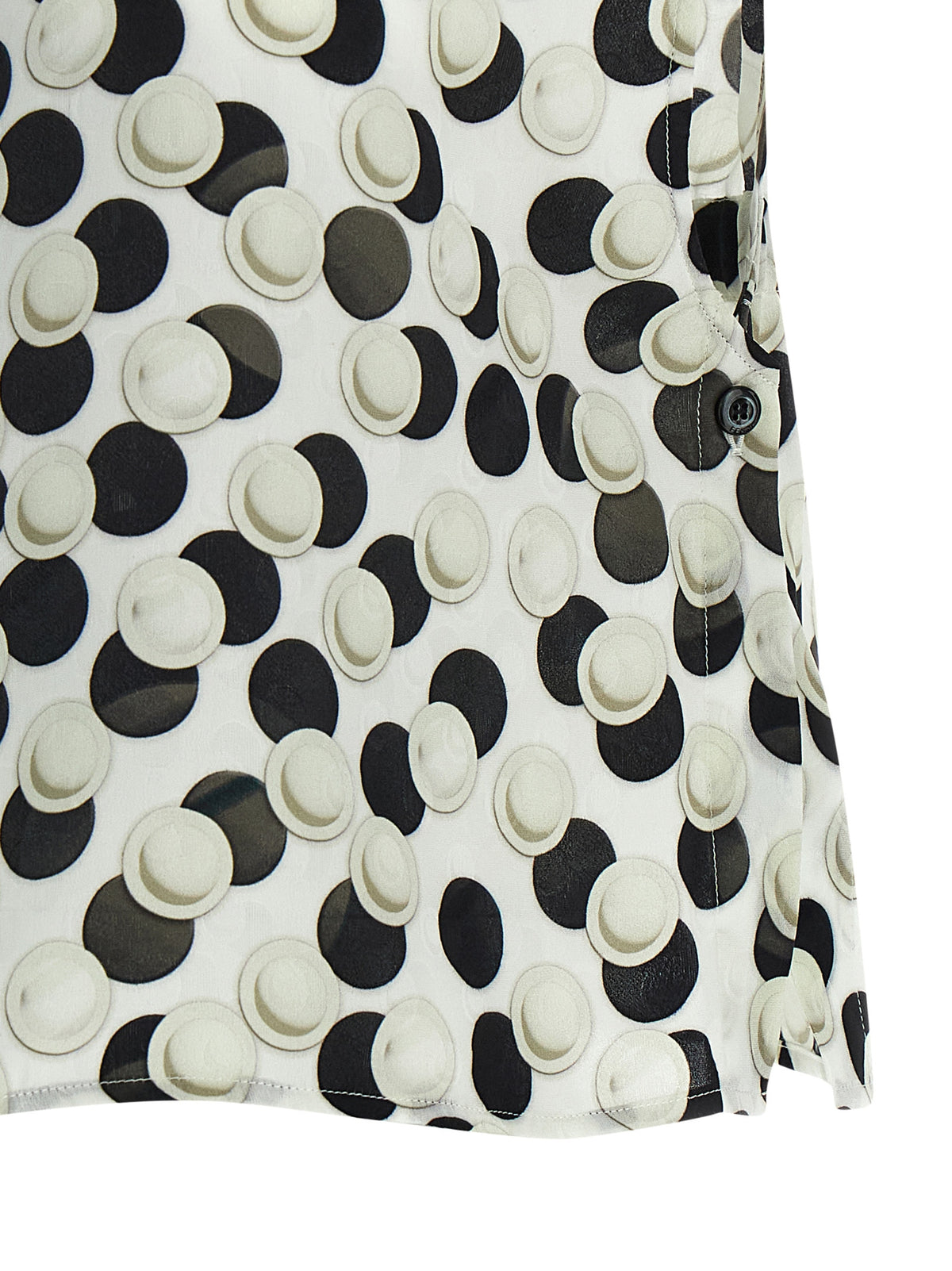 Fendi Multicolor Silk Pattern Shirt