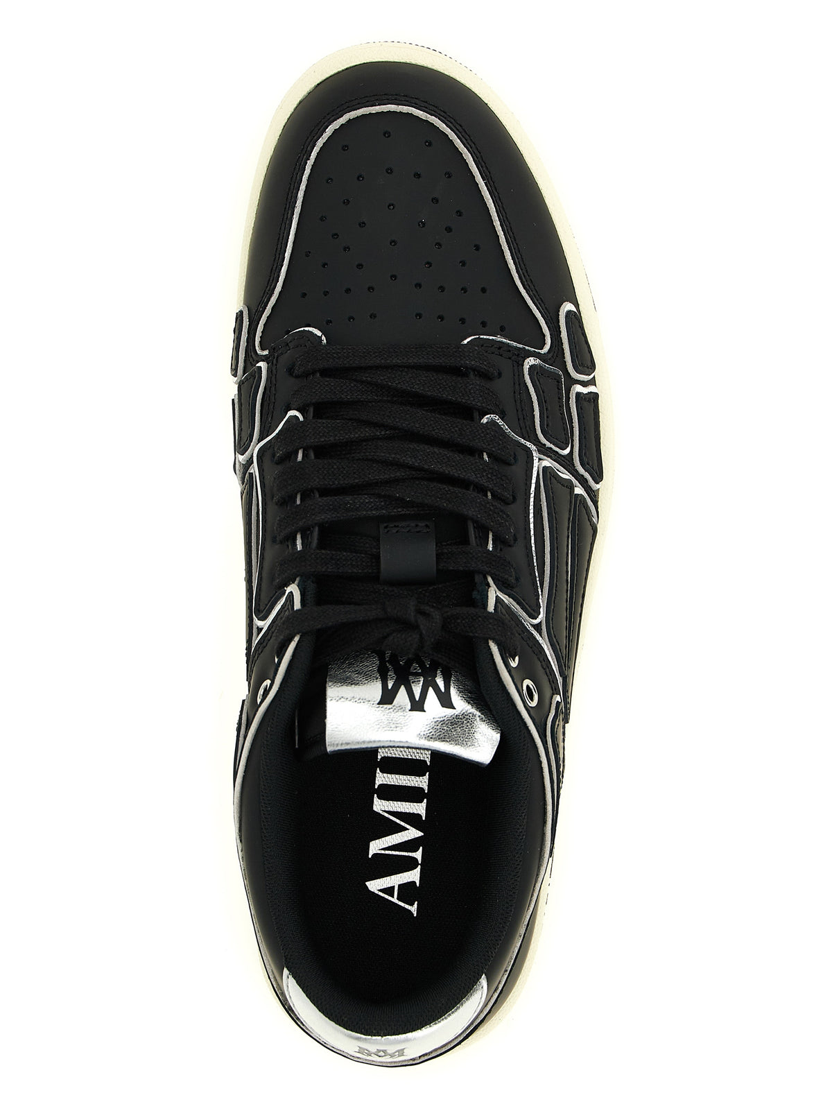 Amiri Black Cowhide Low Top Sneakers