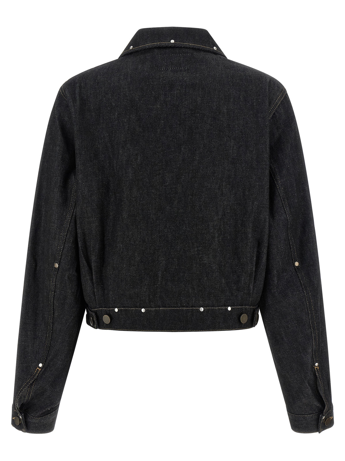 Lemaire Black Cotton Denim Jacket