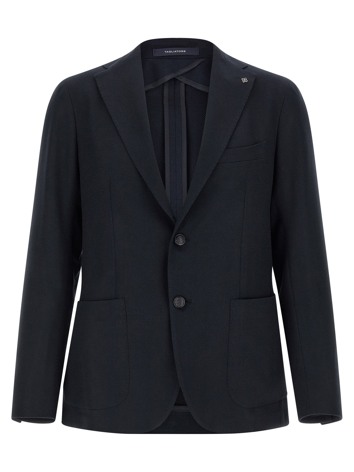 Tagliatore Blue Cotton Blazer