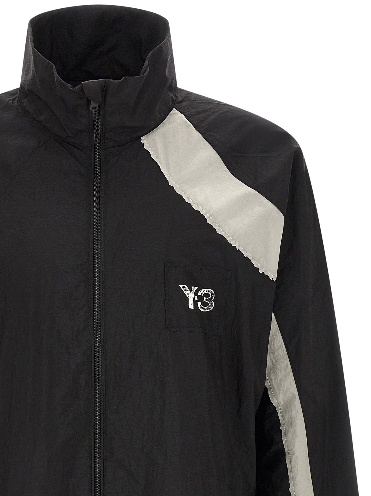 Y-3 Black Polyamide Shell Jacket