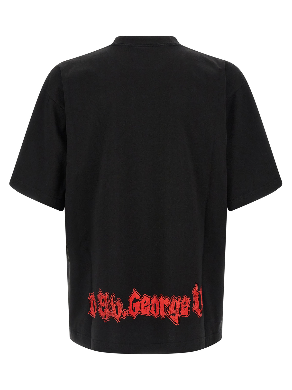 Balenciaga Black Cotton T-Shirt
