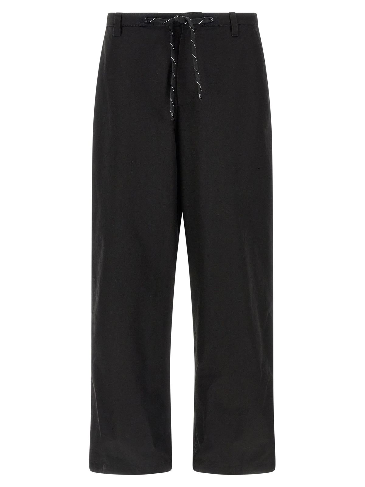 Balenciaga Black Cotton Chino Pants