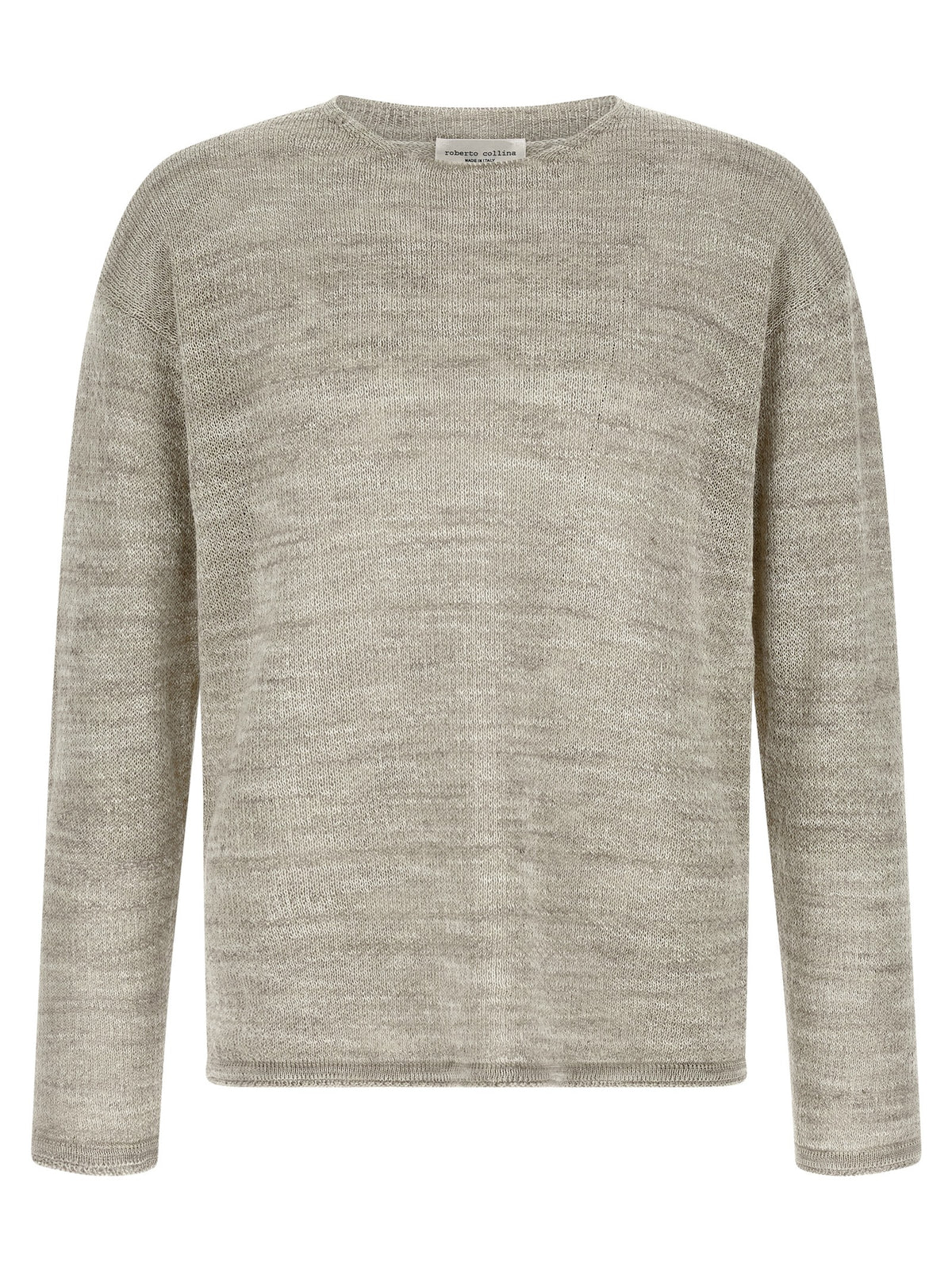 Roberto Collina Gray Cotton Cardigan