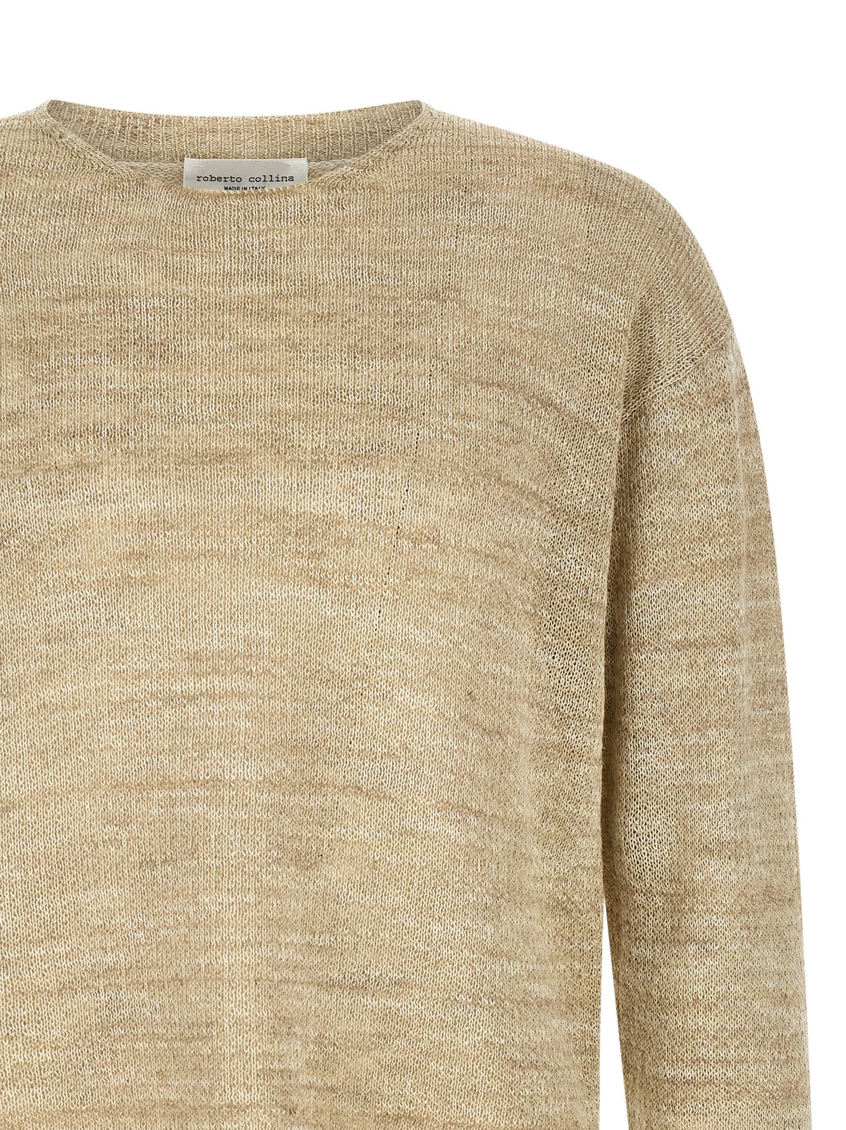 Roberto Collina Beige Cotton Cardigan
