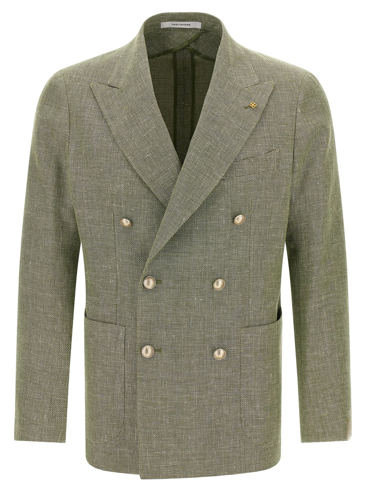 Tagliatore Bicolor Linen Blazer