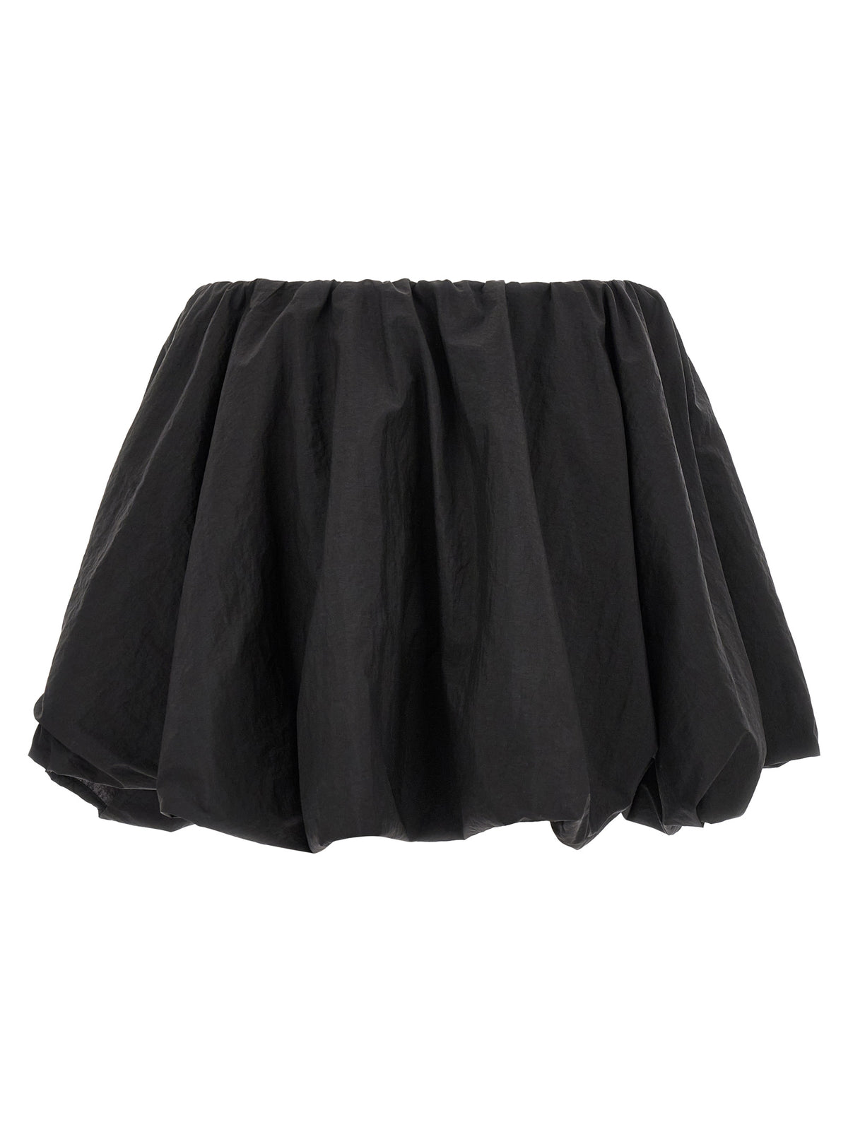 Y-3 Black Polyamide Long Skirt