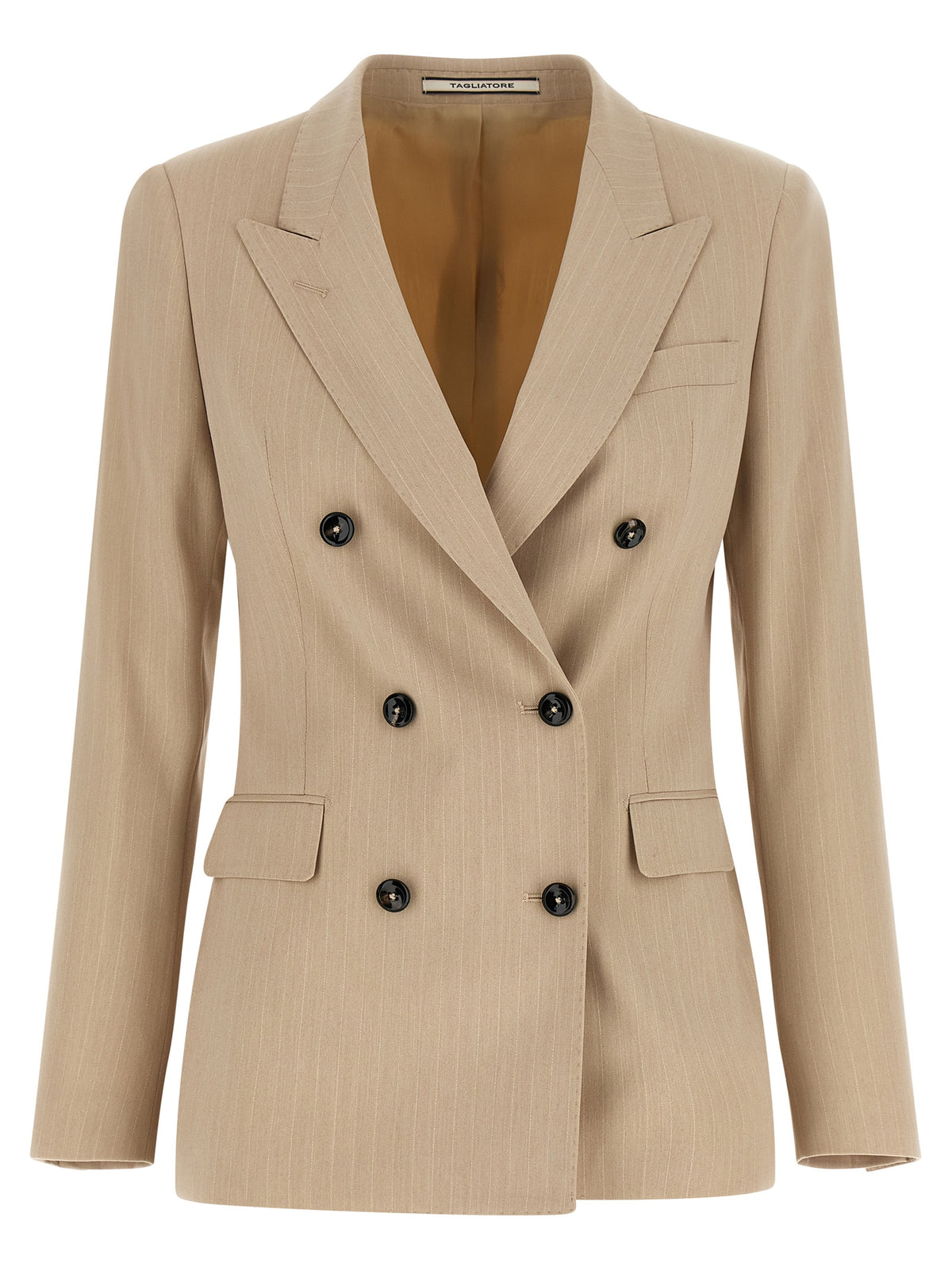 Tagliatore Beige Polyester Blazer