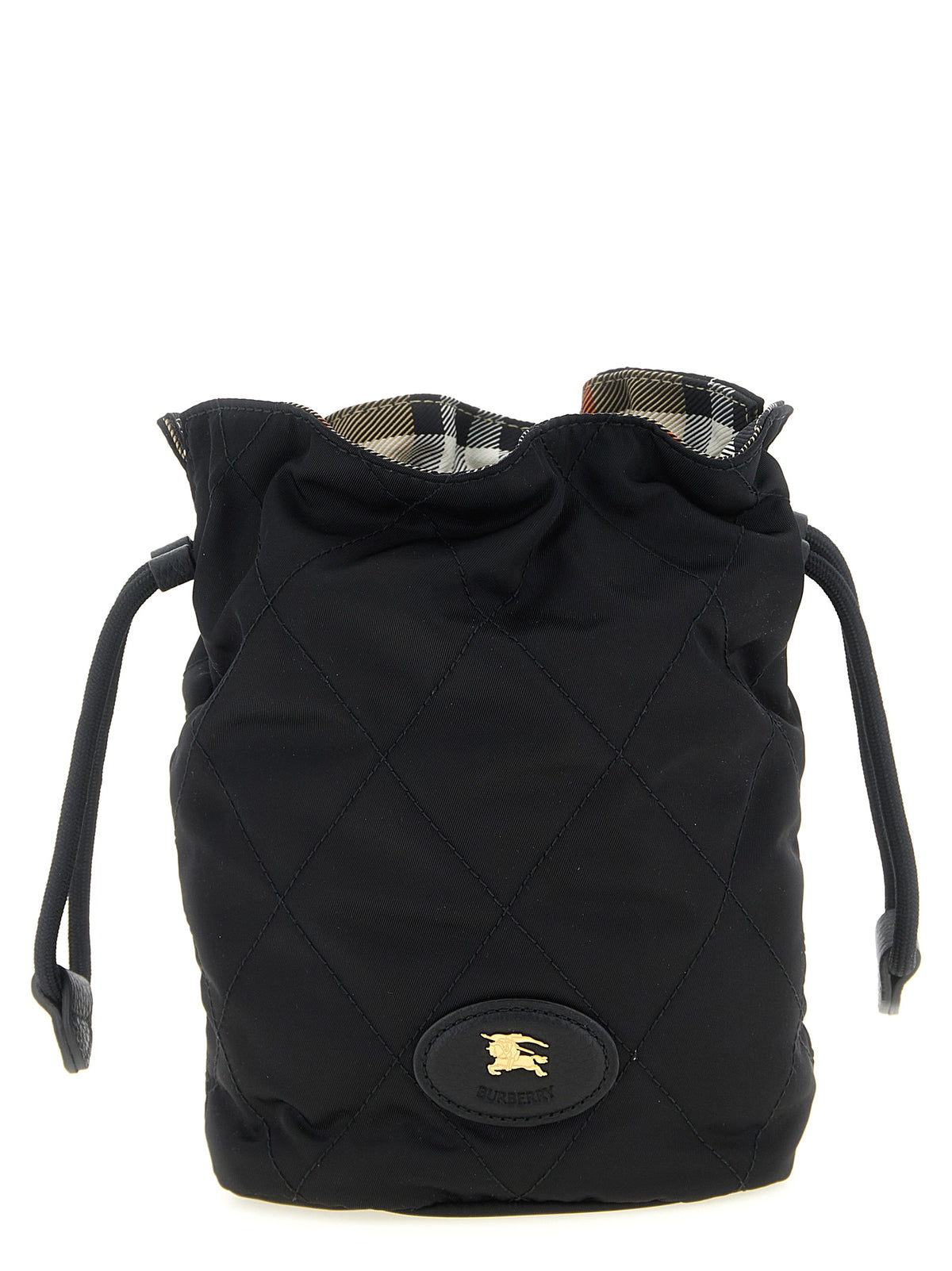 Burberry Black Polyamide Clutch Bag