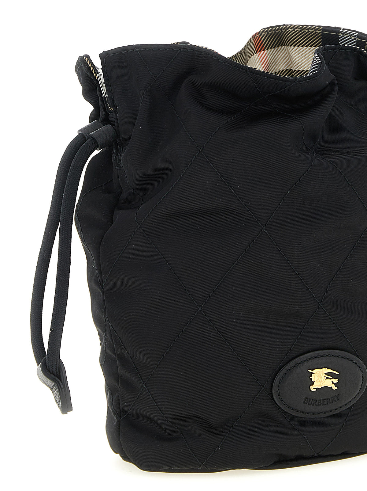 Burberry Black Polyamide Clutch Bag