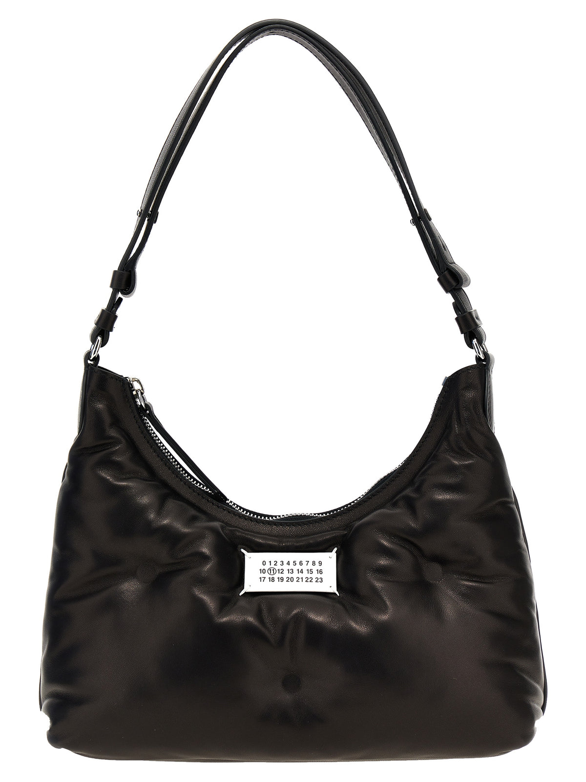 Maison Margiela Black Lamb Leather Shoulder Bag