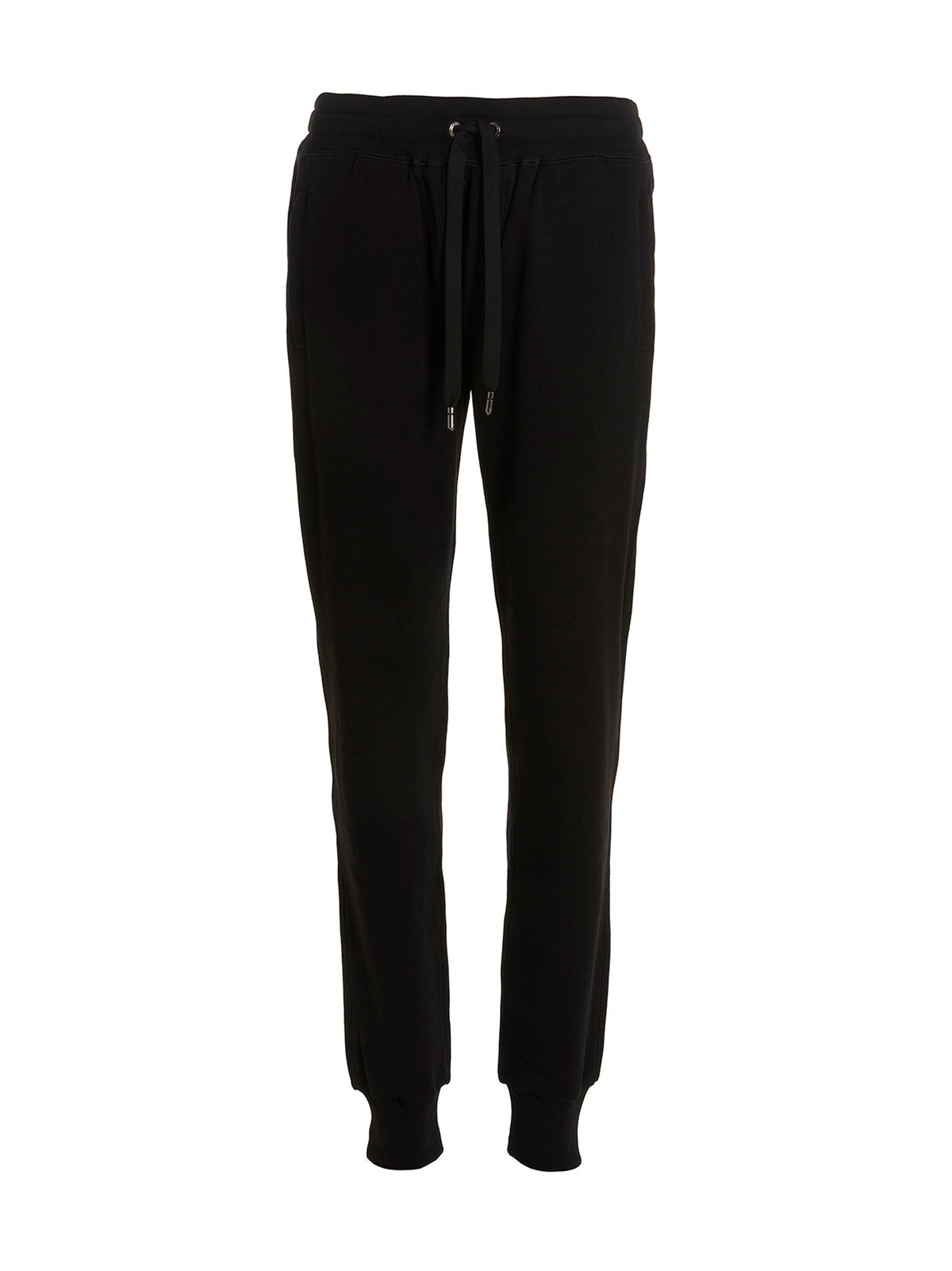 Dolce & Gabbana Black Cotton Joggers (Workout Pants)