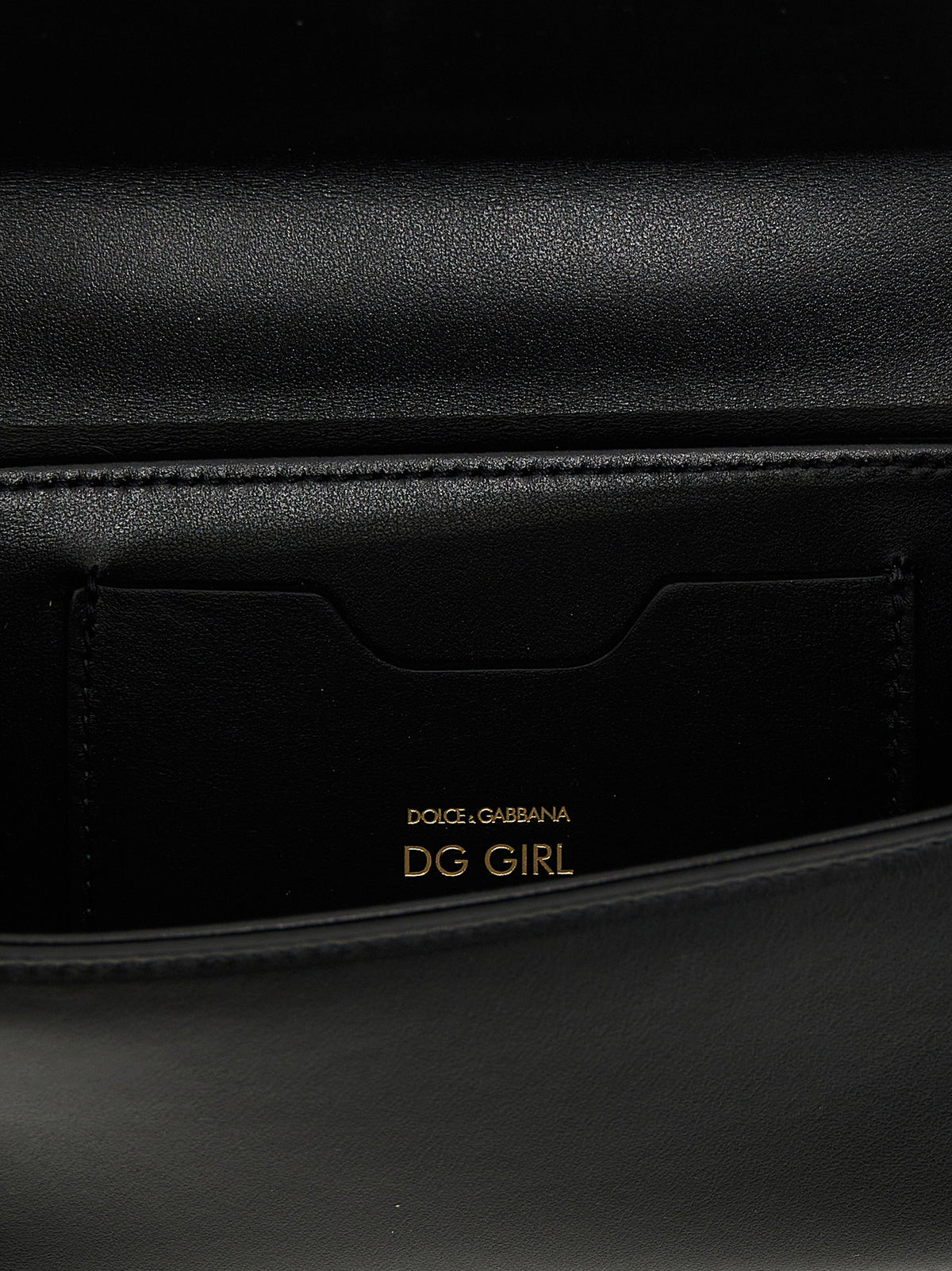 Dolce & Gabbana Black Calfskin Crossbody Bag