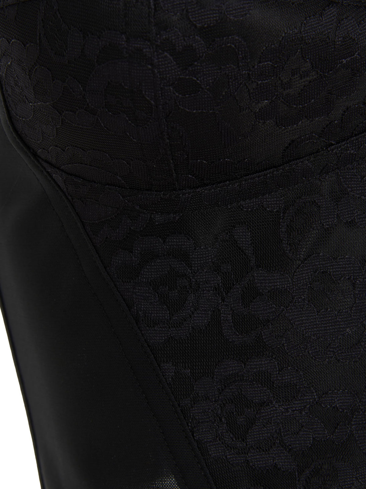 Dolce & Gabbana Black Polyamide Tank Tops