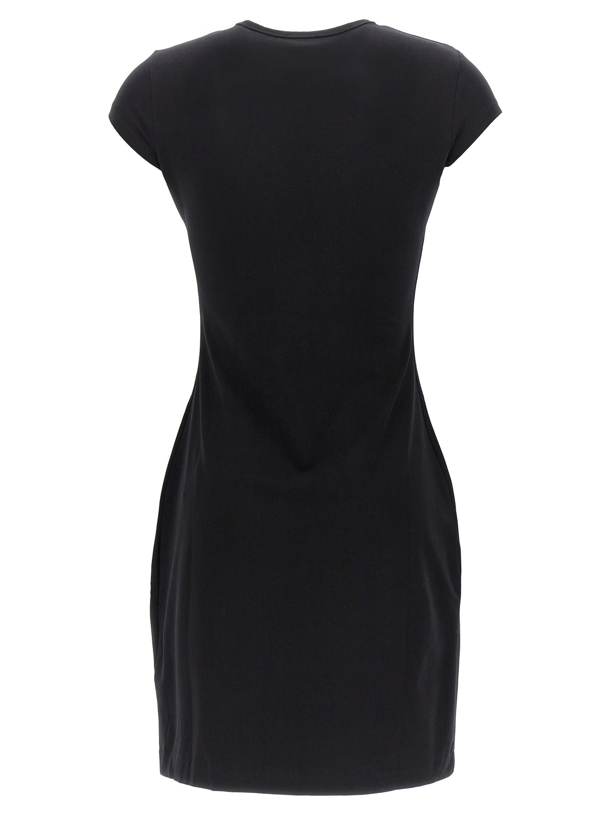 Diesel Black Cotton Short Dress