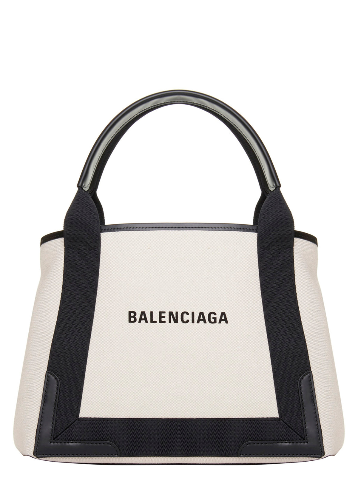 Balenciaga Bicolor Canvas Tote Bag