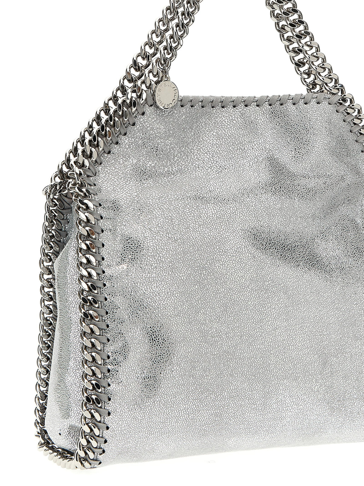 Stella McCartney Silver Polyester Handbag