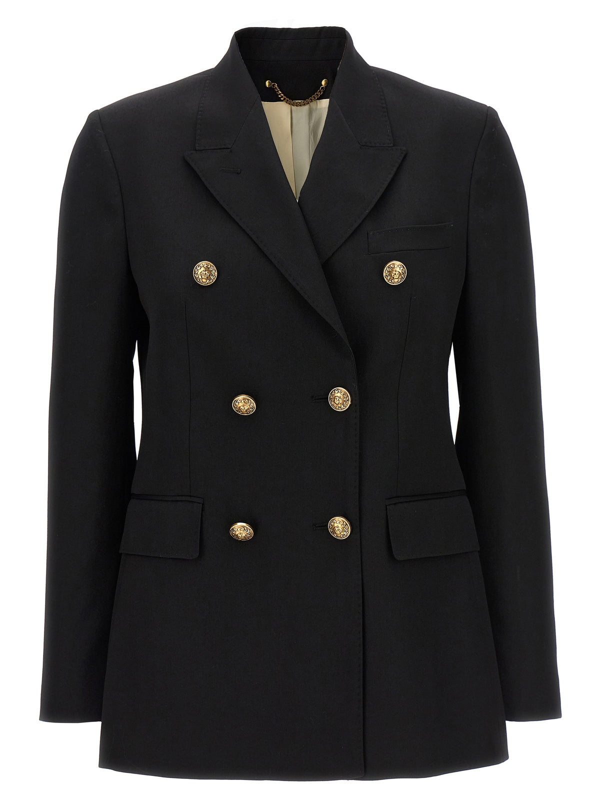 Golden Goose Black Virgin Wool Blazer