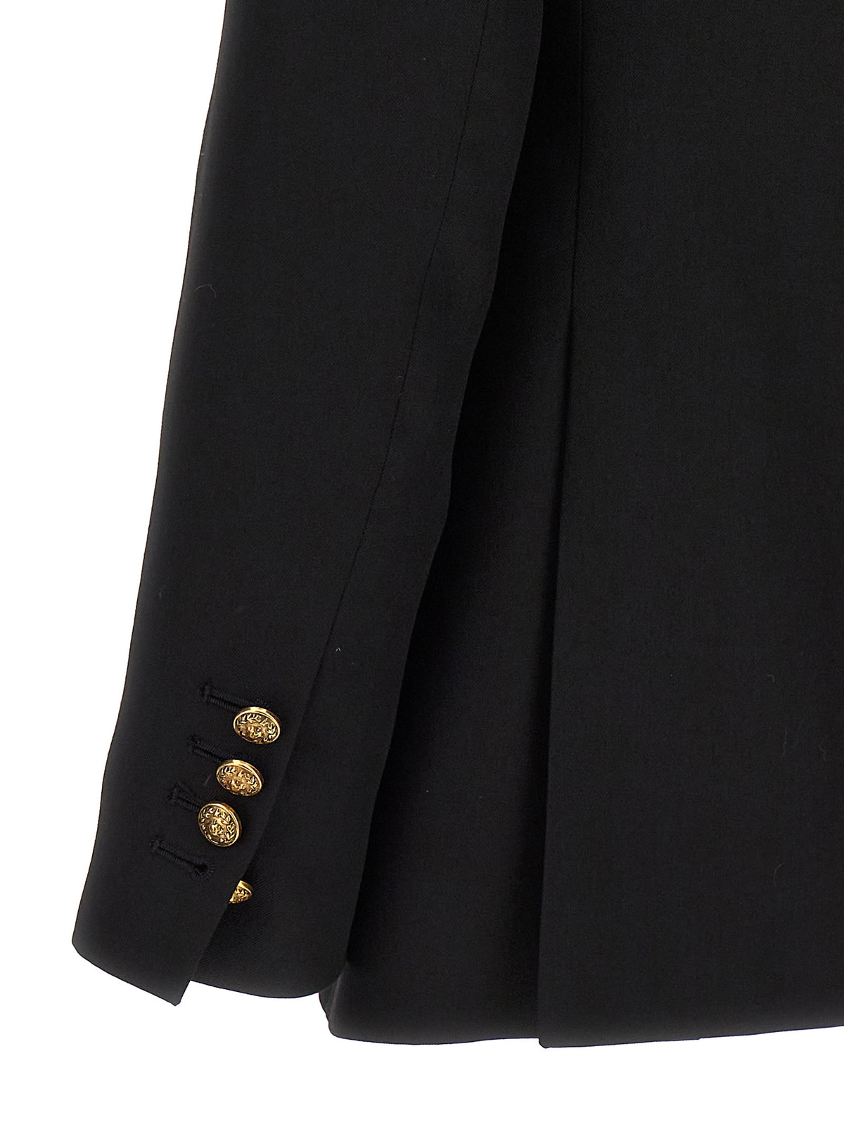 Golden Goose Black Virgin Wool Blazer