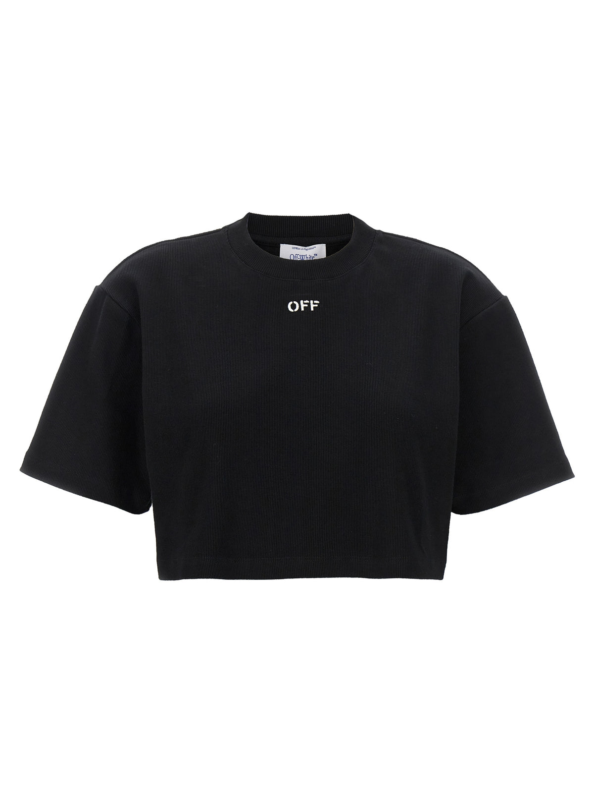 Off-White Black Cotton Sportswear