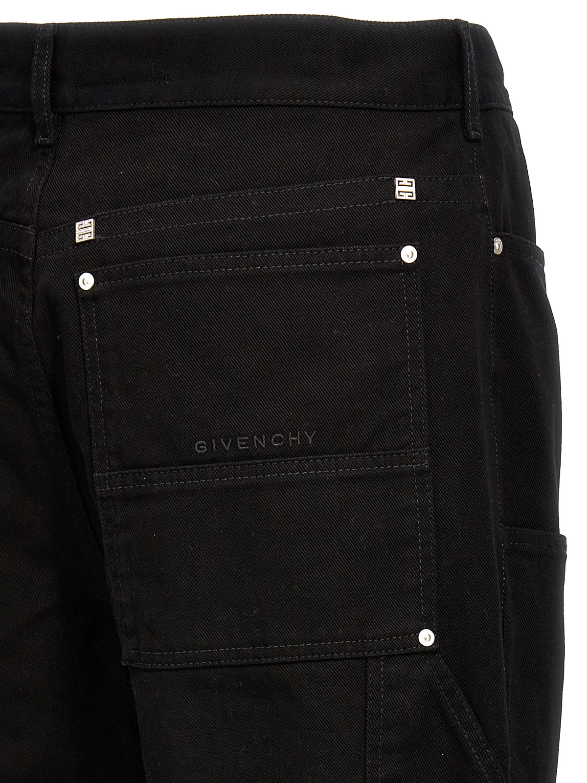 Givenchy Black Cotton Jeans Denim