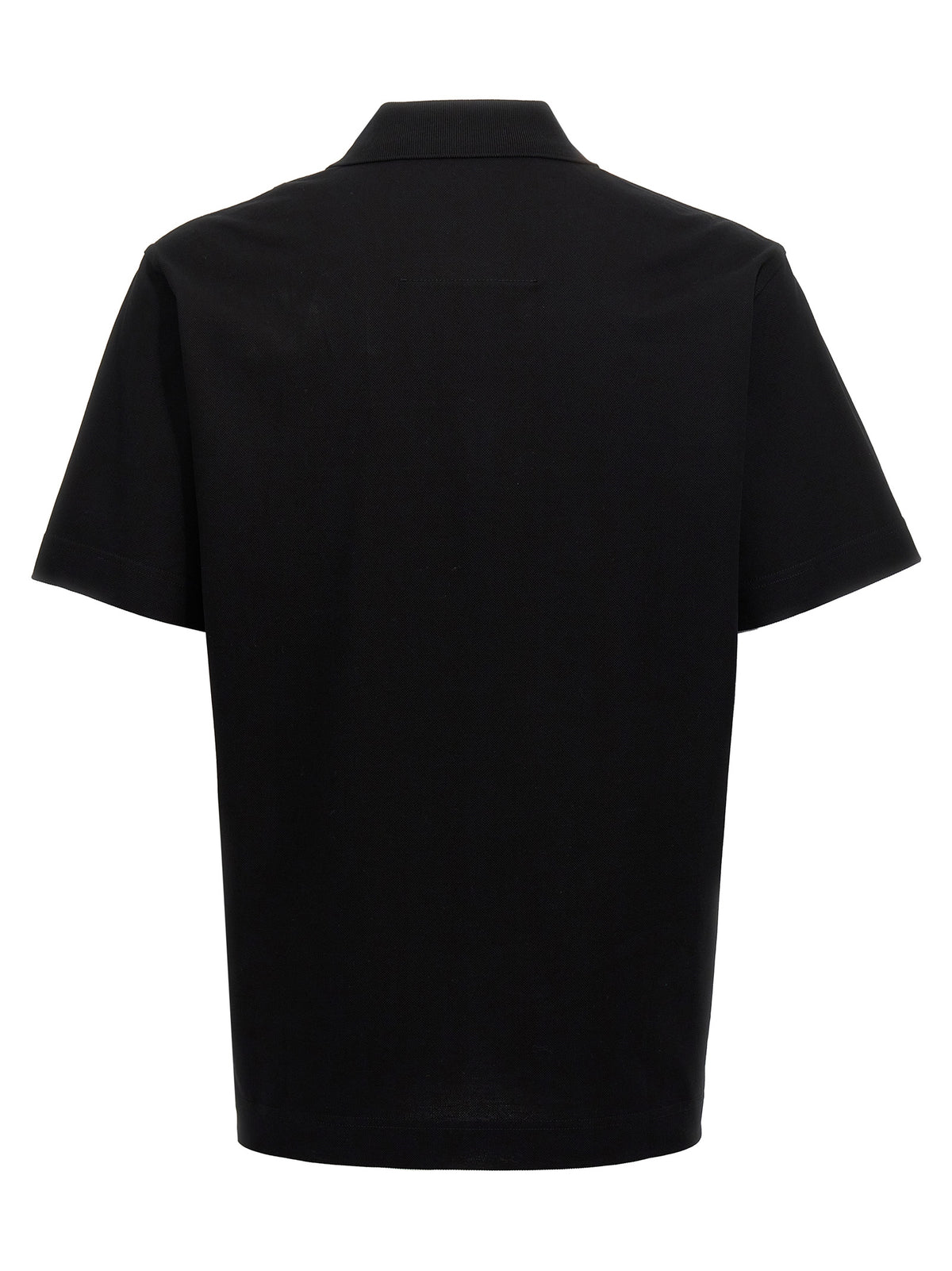 Givenchy Black Cotton Polo Shirt
