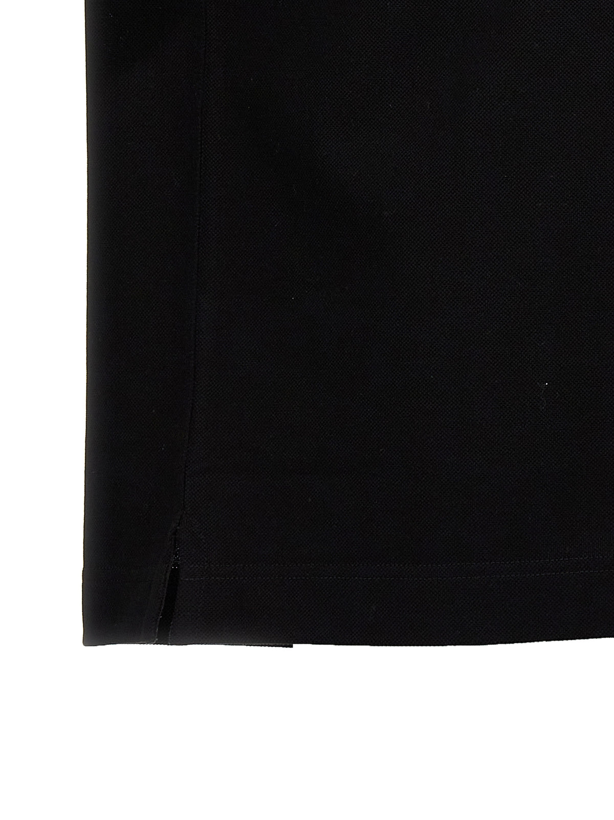 Givenchy Black Cotton Polo Shirt